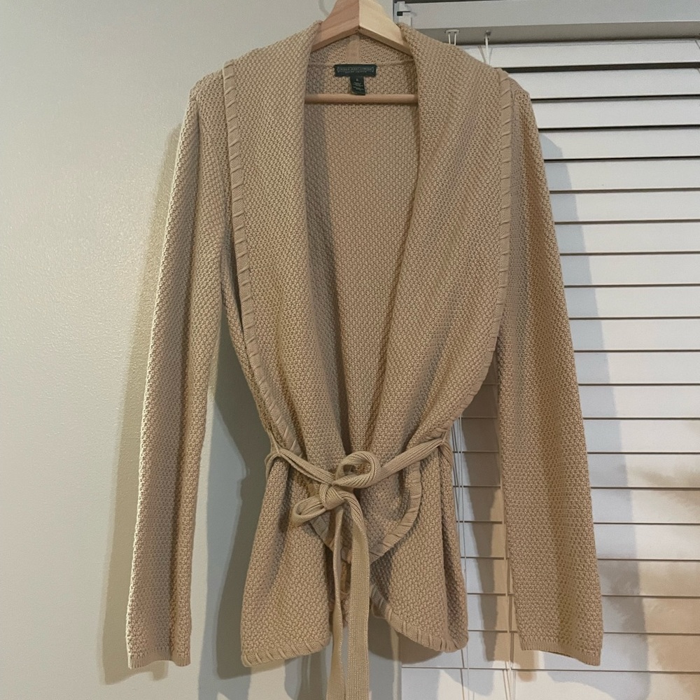 Ralph Lauren cardigan with belt